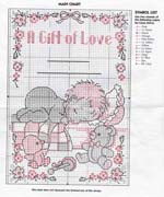 Schema punto croce Dono Di Amore 1b